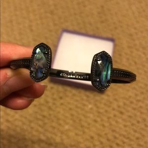 Kendra Scott Abalone Cuff Bracelet.